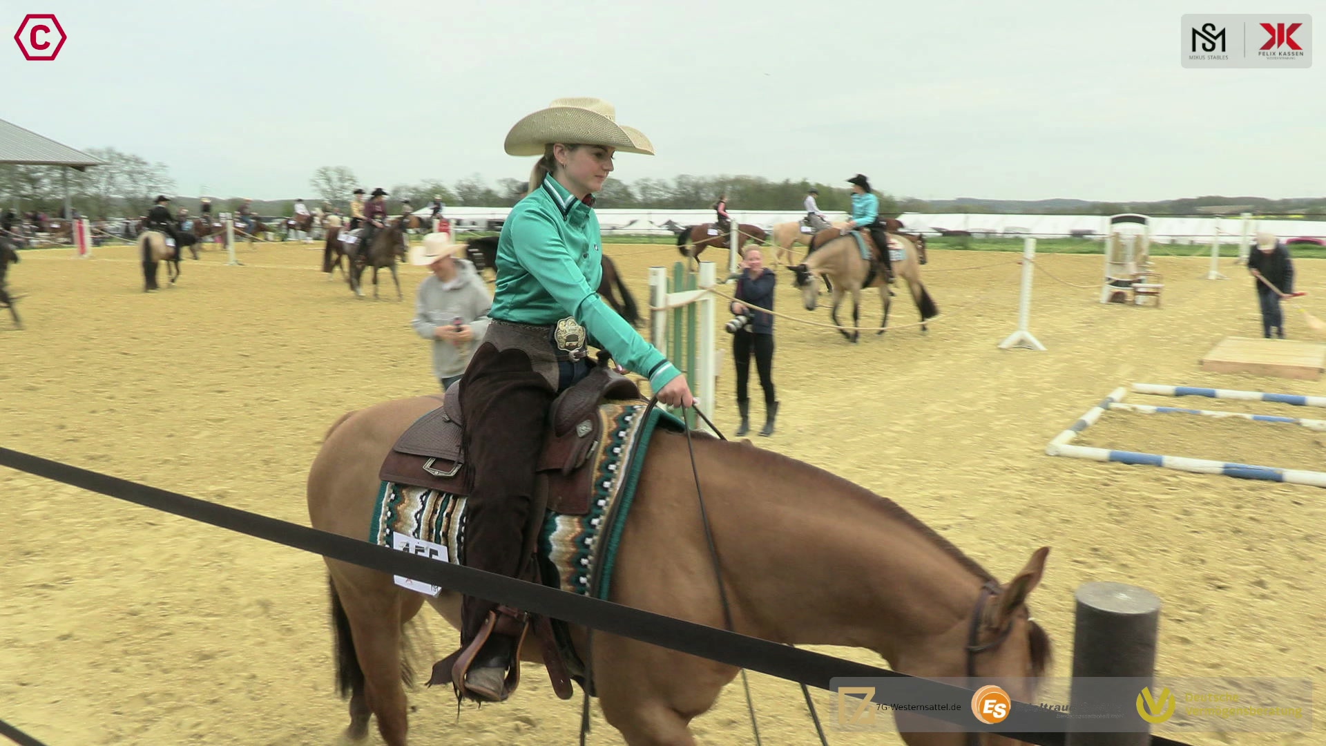 Clip von Caroline Leckebusch, StartNr 155