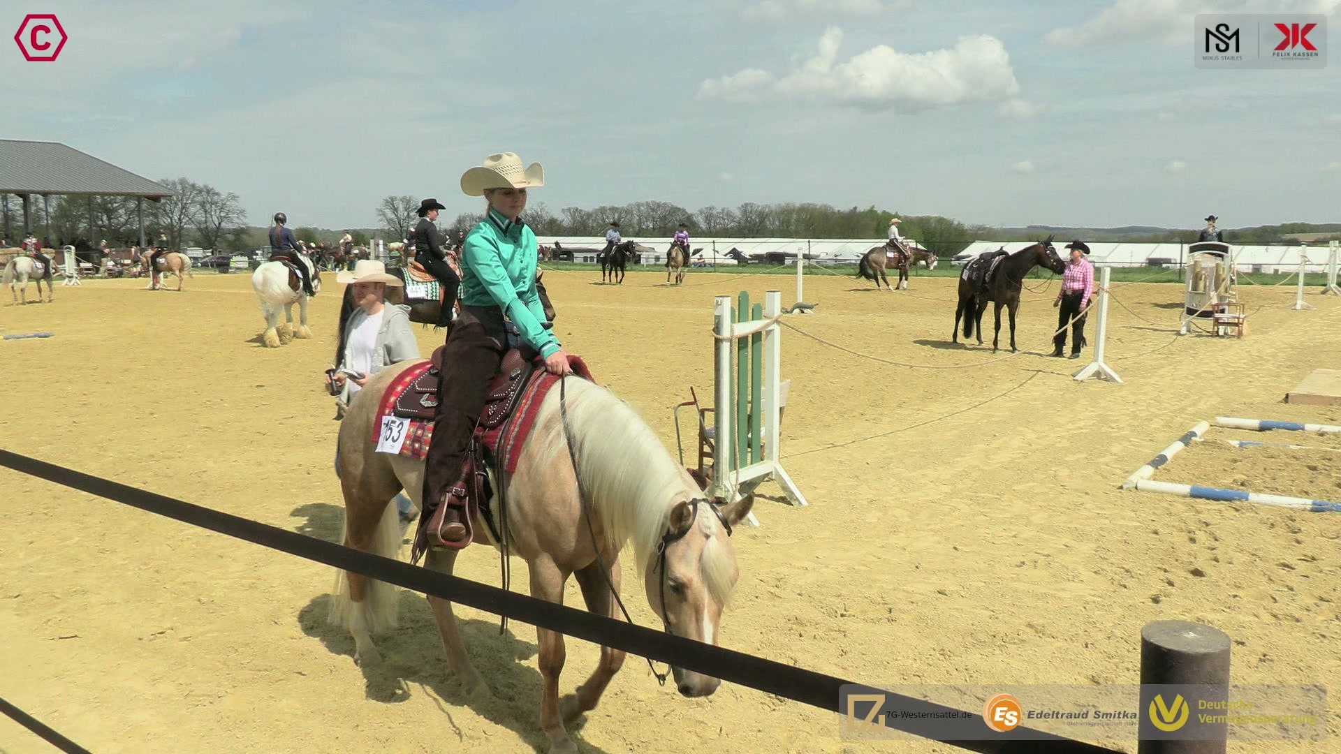 Clip von Caroline Leckebusch, StartNr 153