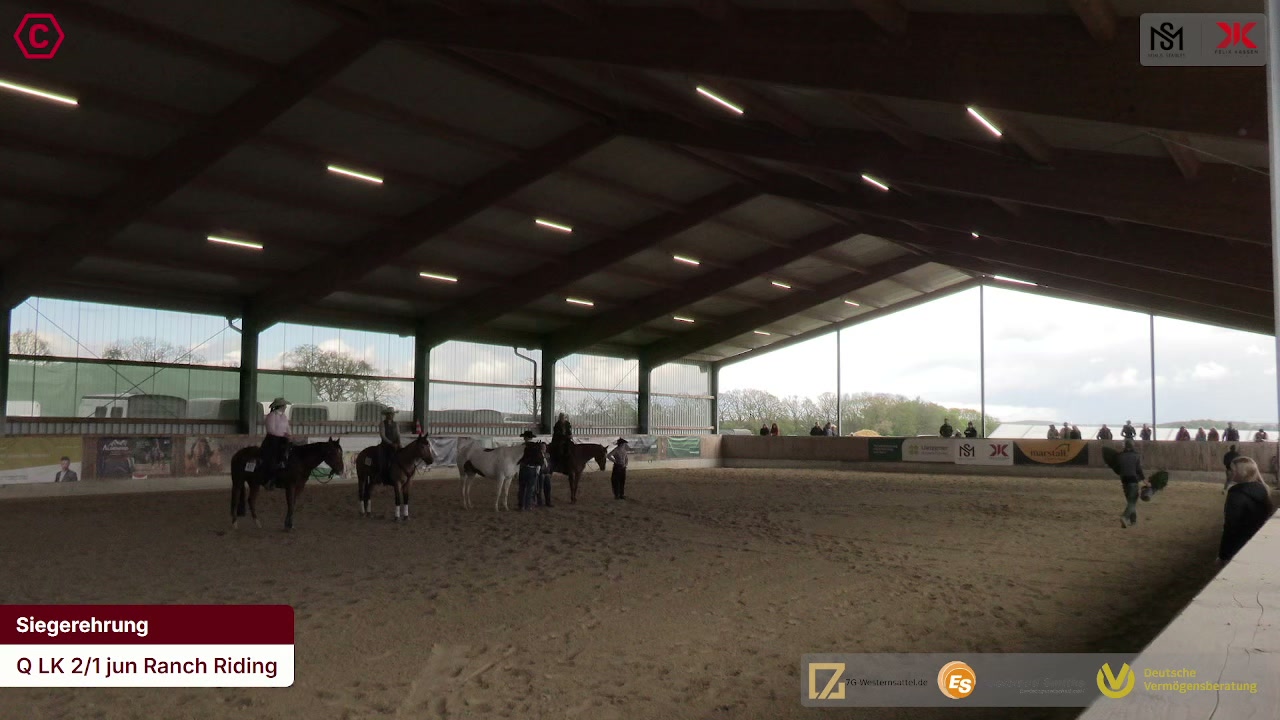 Siegerehrungs-Clip Q LK 2/1 jun Ranch Riding