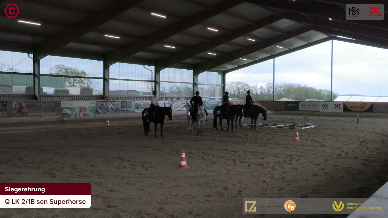 Siegerehrungs-Clip Q LK 2/1B sen Superhorse