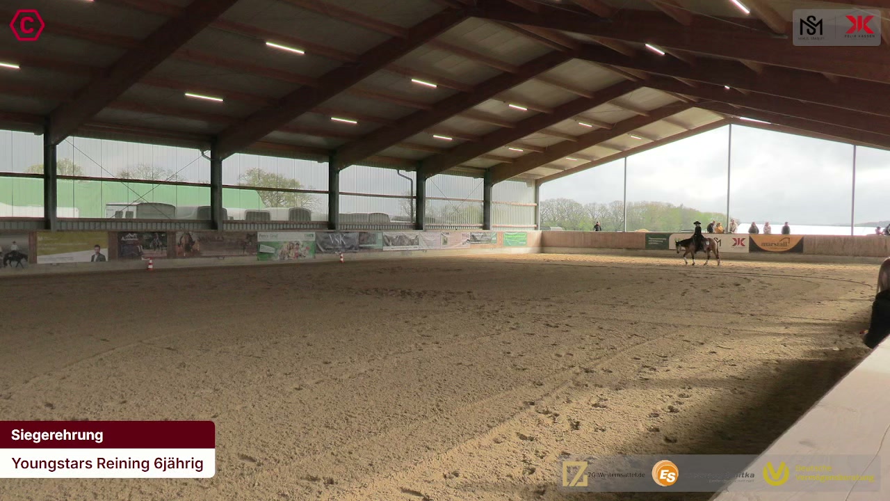 Siegerehrungs-Clip Youngstars Reining 6jährig