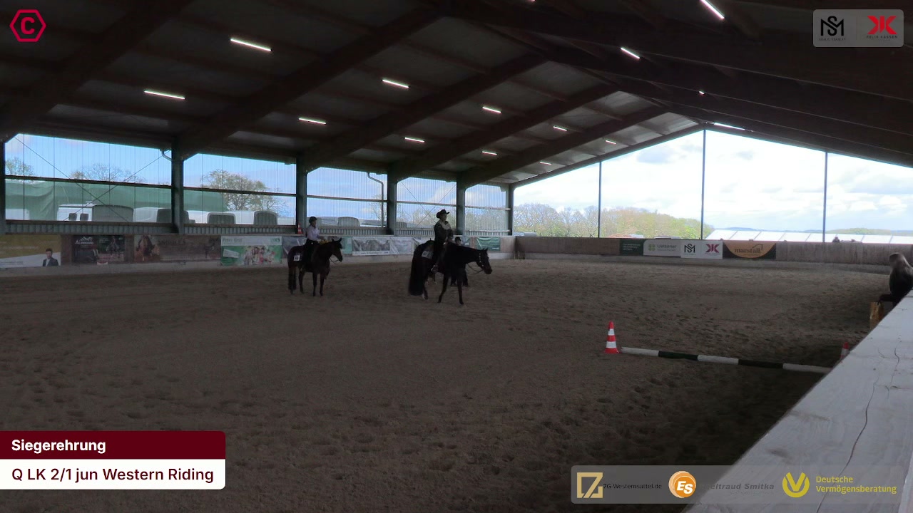 Siegerehrungs-Clip Q LK 2/1  jun Western Riding