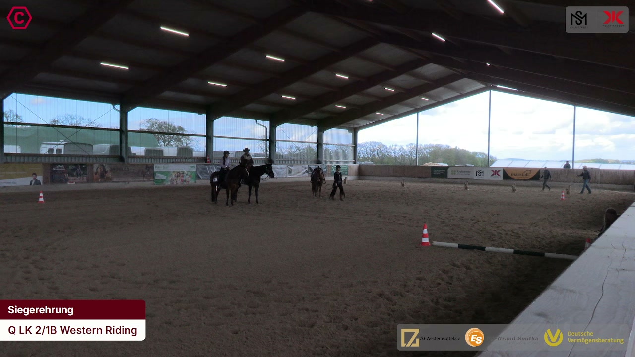 Siegerehrungs-Clip Q LK 2/1B Western Riding