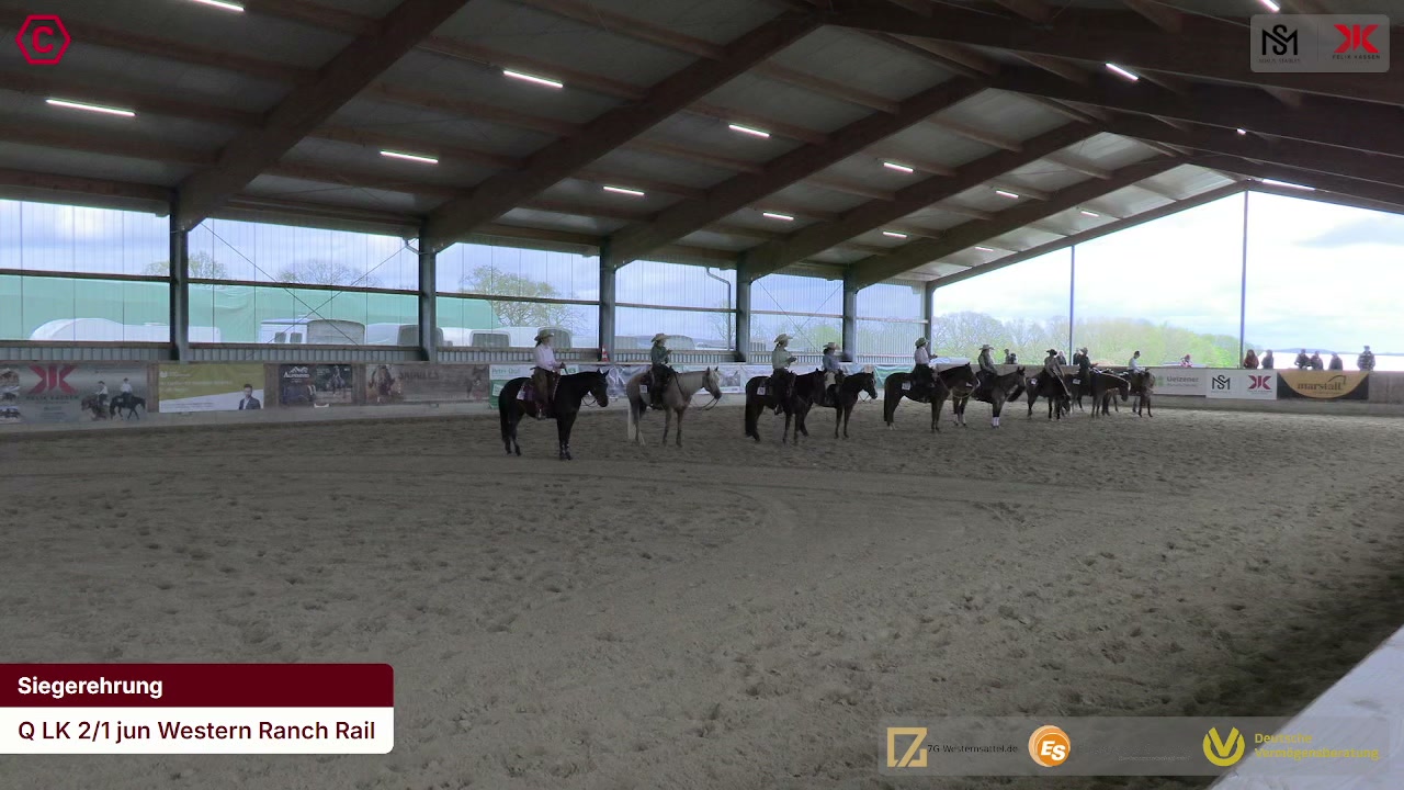 Siegerehrungs-Clip Q LK 2/1 jun Western Ranch Rail