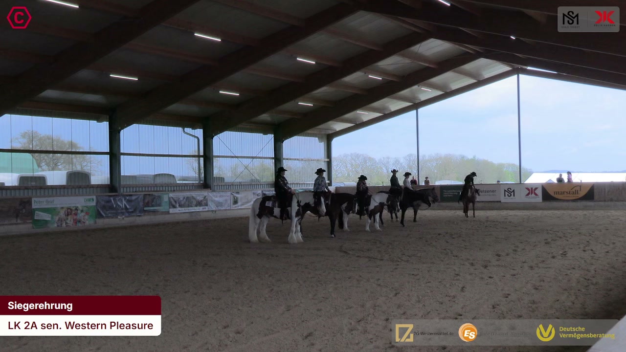 Siegerehrungs-Clip LK 2A sen. Western Pleasure
