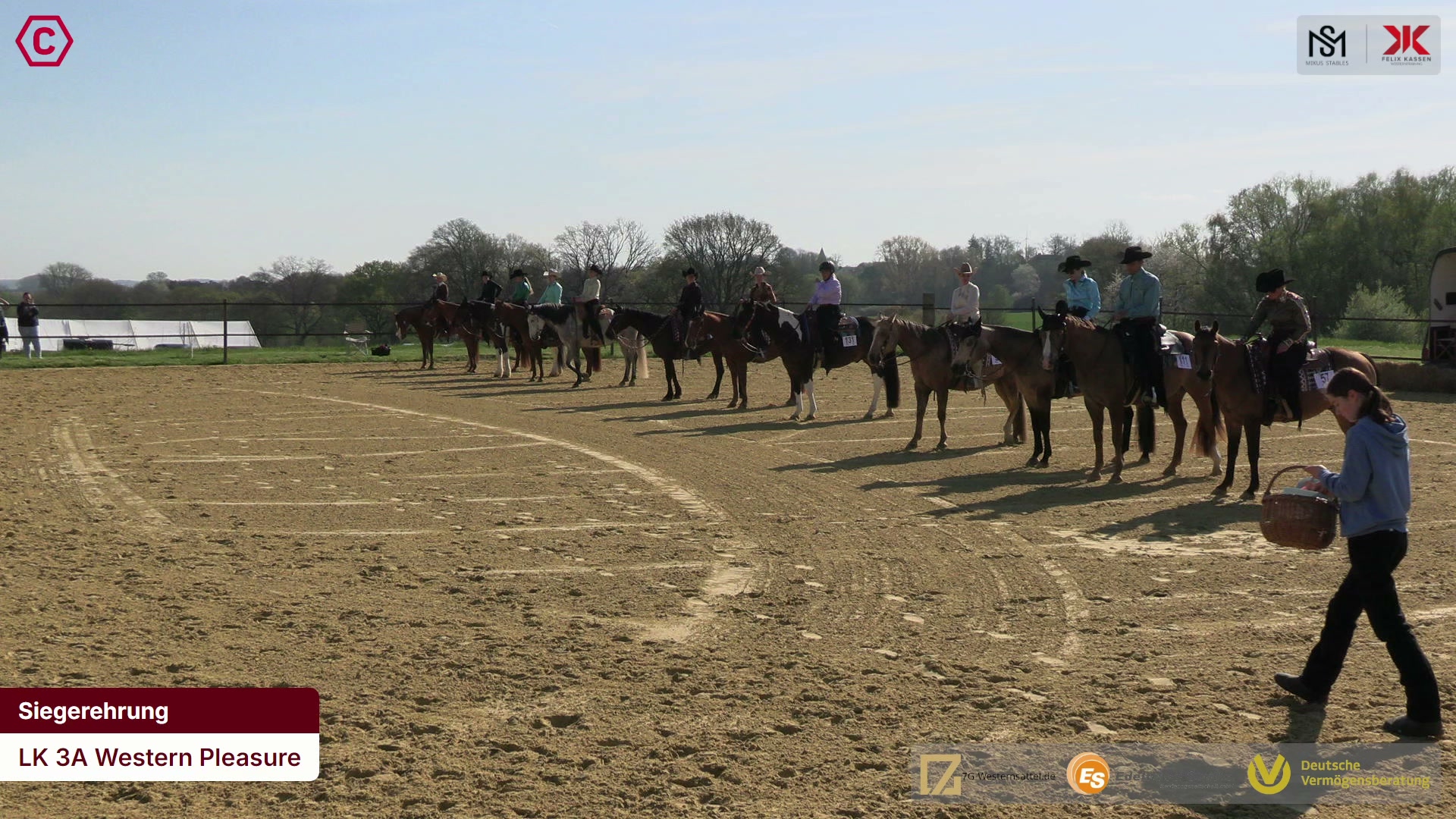 Siegerehrungs-Clip LK 3A Western Pleasure