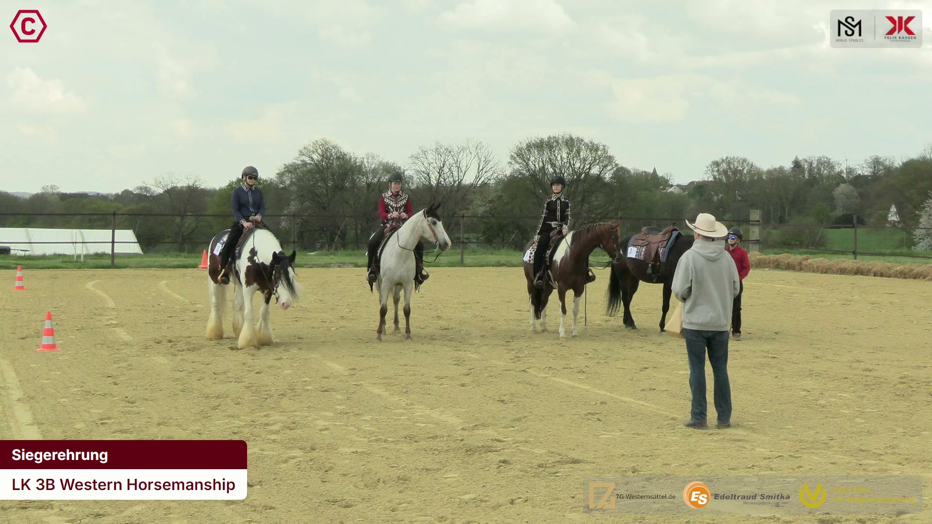 Siegerehrungs-Clip LK 3B Western Horsemanship