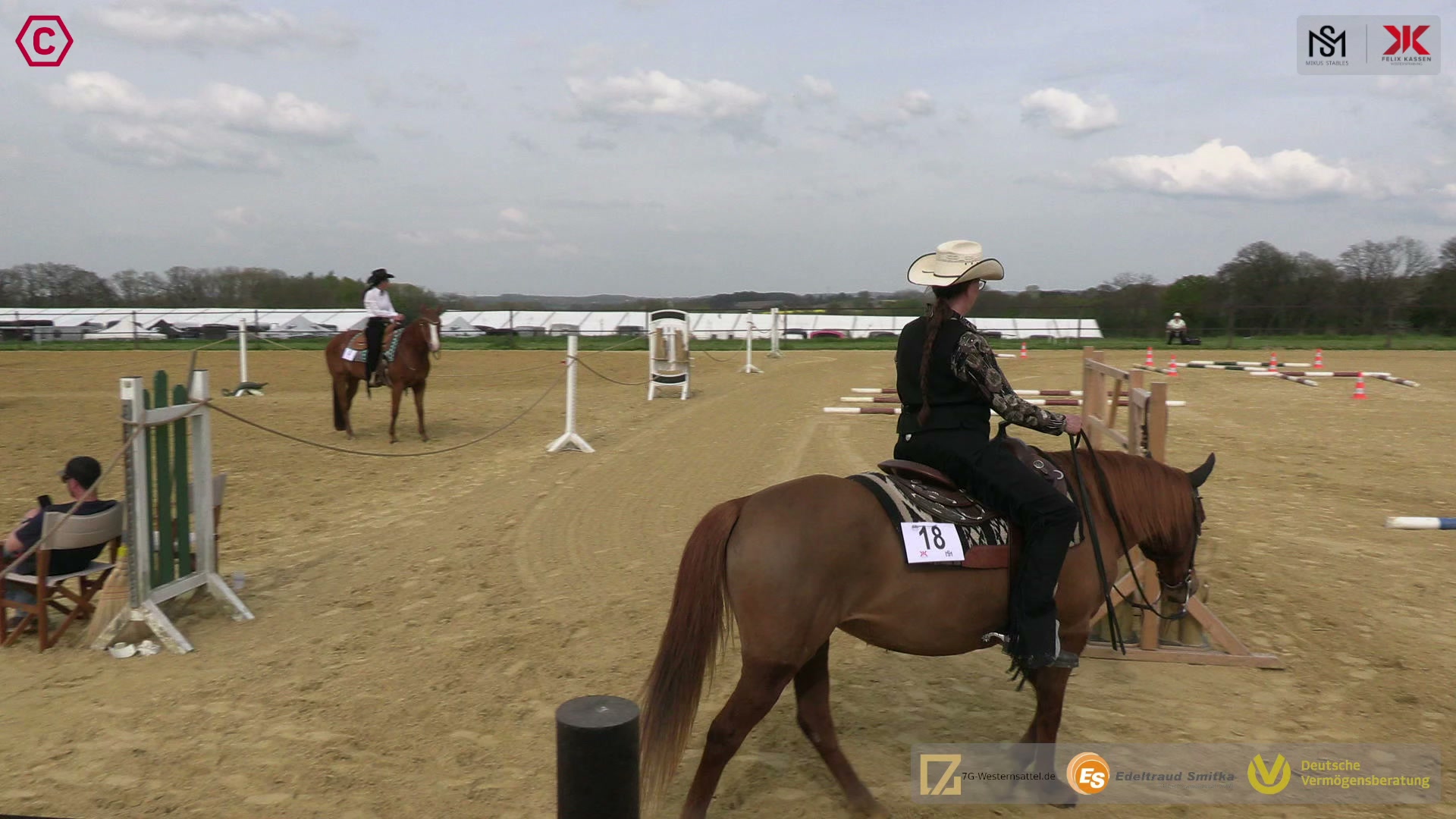 Clip von Marion Hoof, StartNr 18