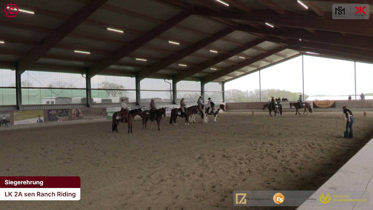 Siegerehrungs-Clip LK 2A sen Ranch Riding
