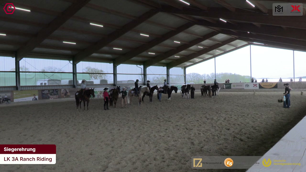 Siegerehrungs-Clip LK 3A Ranch Riding