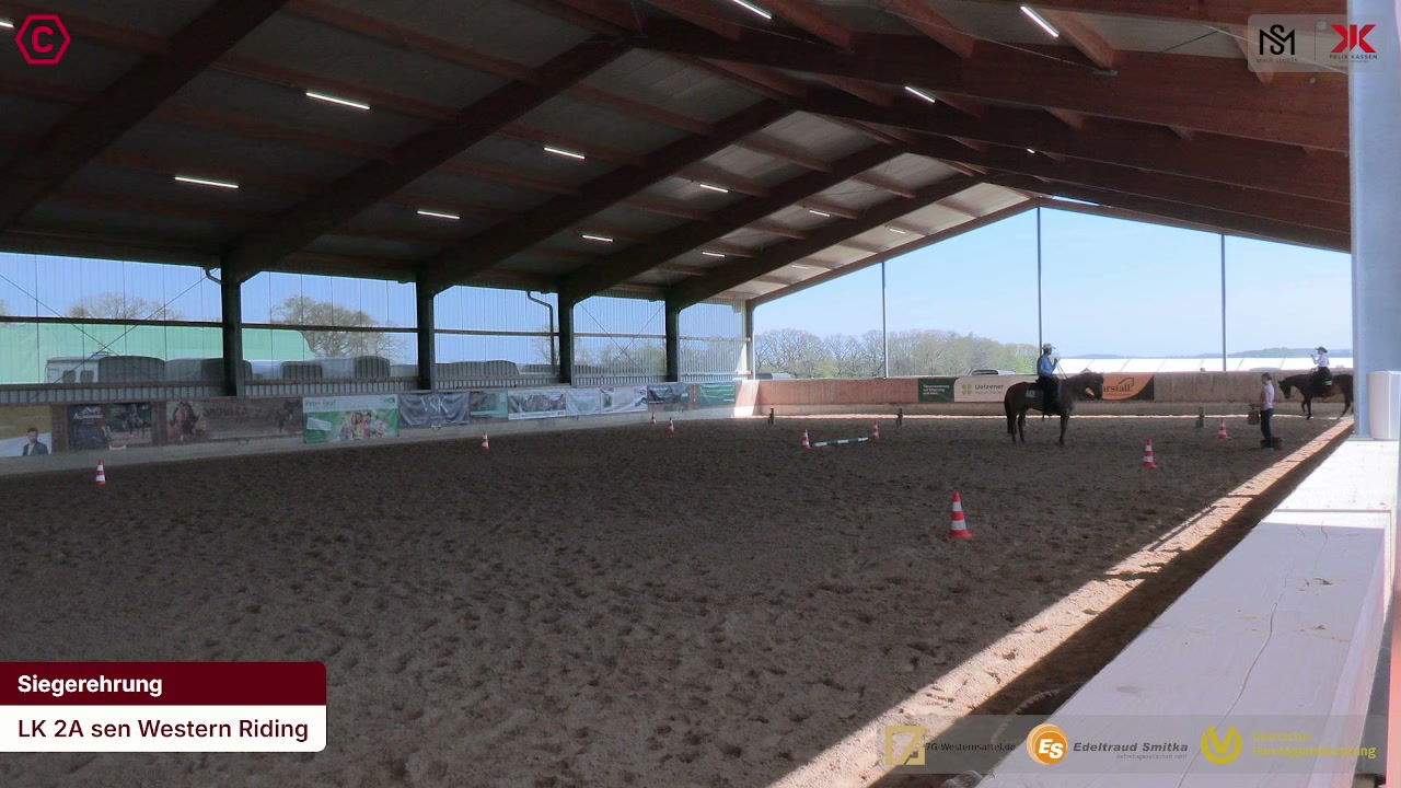 Siegerehrungs-Clip LK 2A sen Western Riding