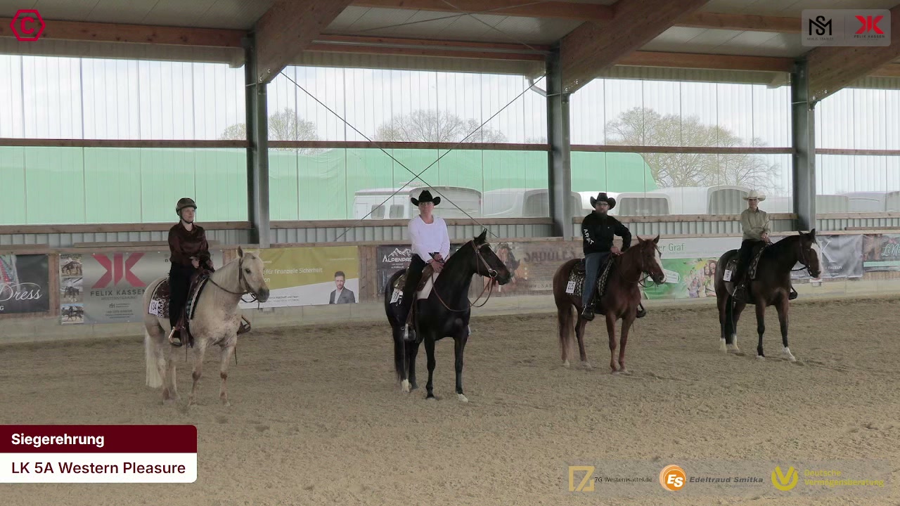 Siegerehrungs-Clip LK 5A Western Pleasure