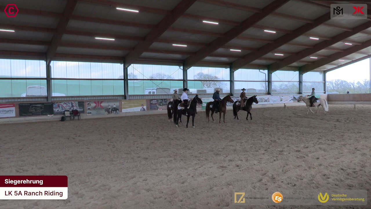 Siegerehrungs-Clip LK 5A Ranch Riding