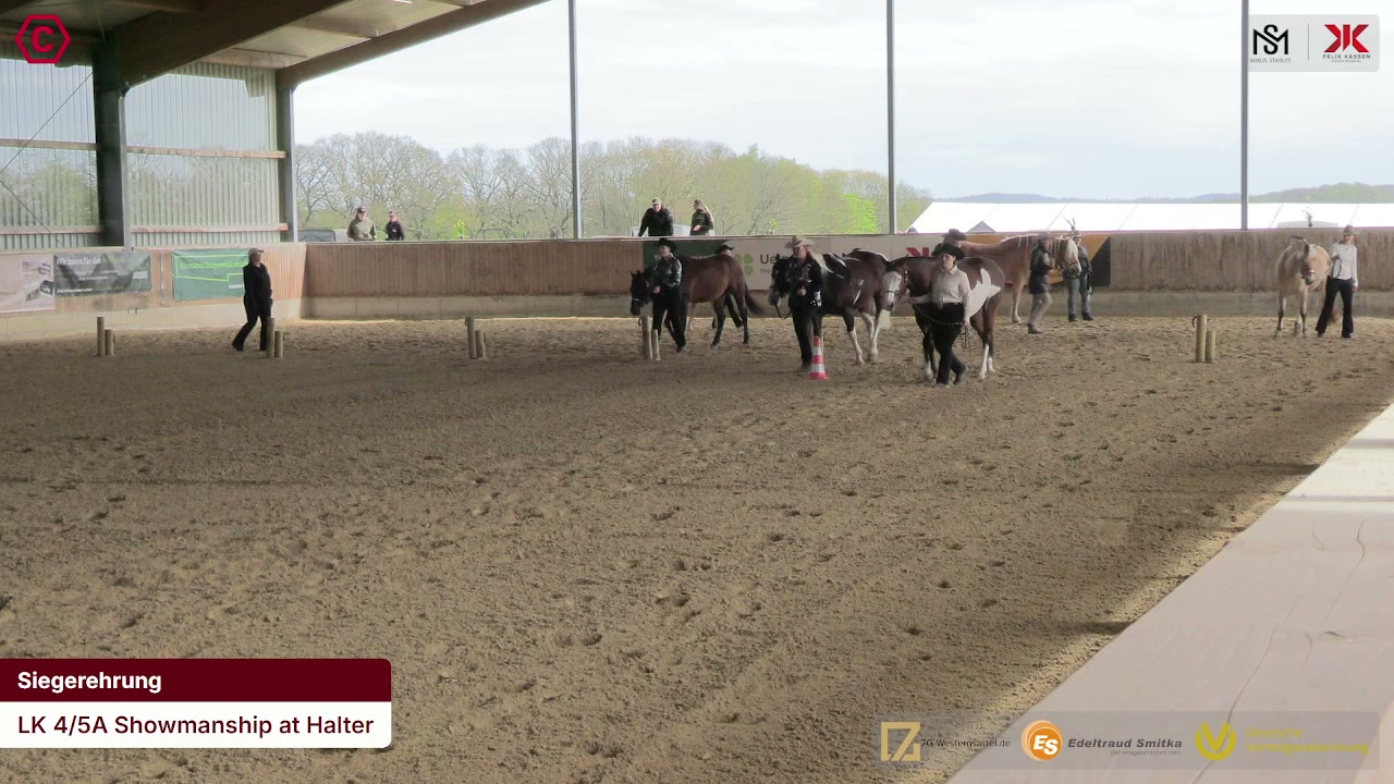 Siegerehrungs-Clip LK 4/5A Showmanship at Halter
