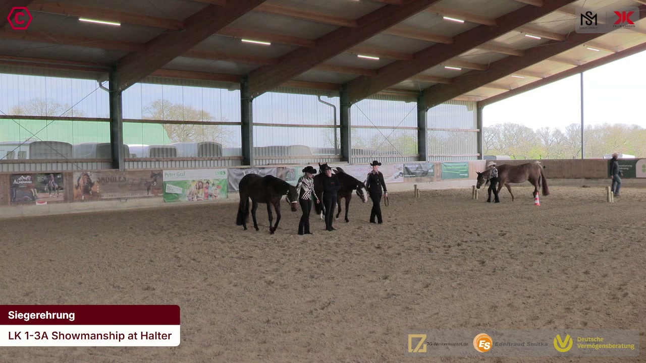 Siegerehrungs-Clip LK 1-3A Showmanship at Halter