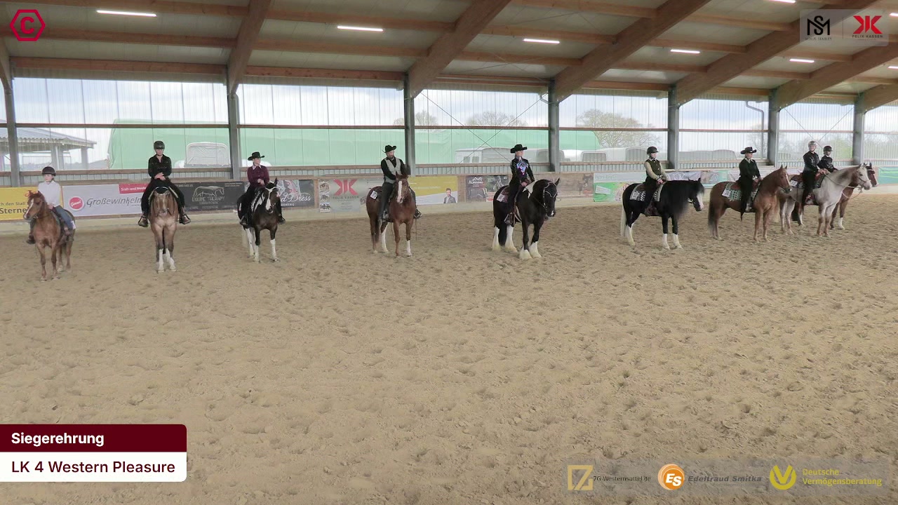 Siegerehrungs-Clip LK 4 Western Pleasure