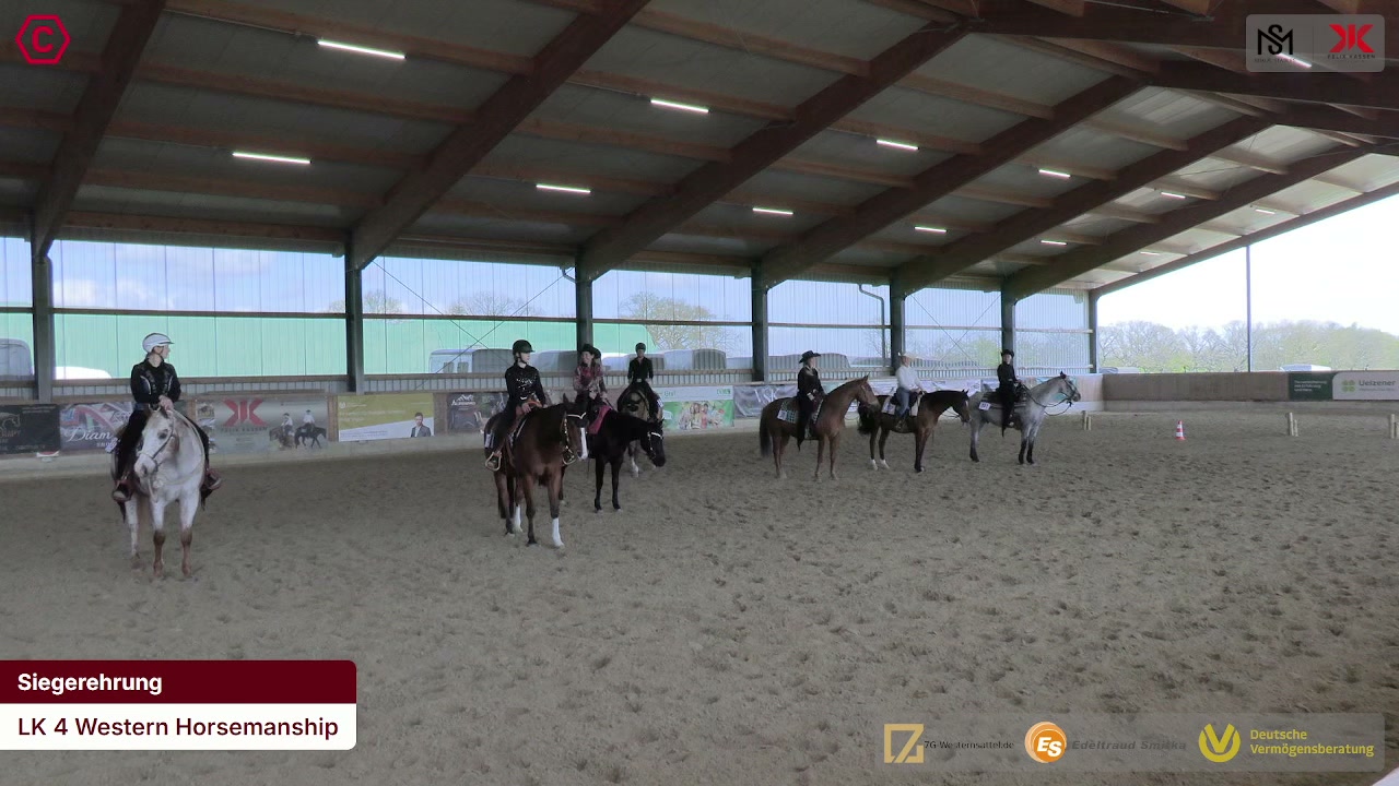 Siegerehrungs-Clip LK 4 Western Horsemanship