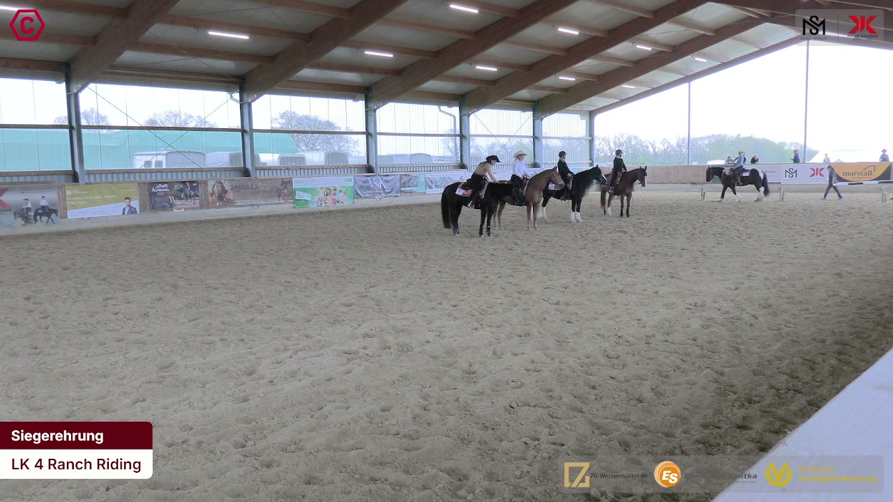 Siegerehrungs-Clip LK 4 Ranch Riding