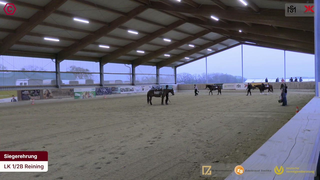 Siegerehrungs-Clip LK 1/2B Reining