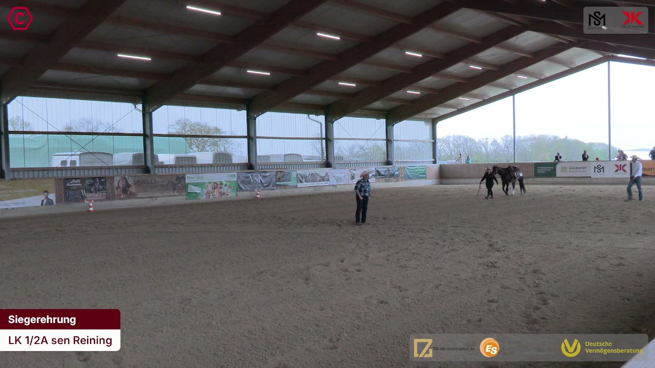 Siegerehrungs-Clip LK 1/2A sen Reining