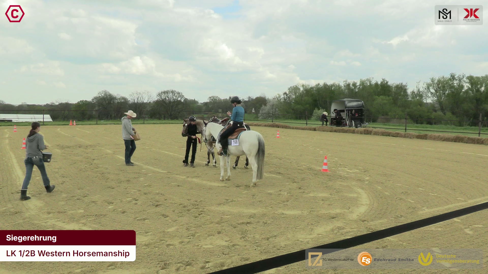 Siegerehrungs-Clip LK 1/2B Western Horsemanship