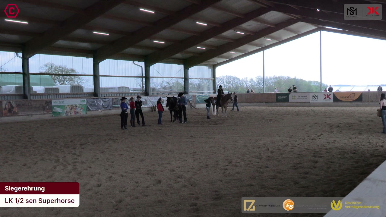 Siegerehrungs-Clip LK 1/2 sen Superhorse