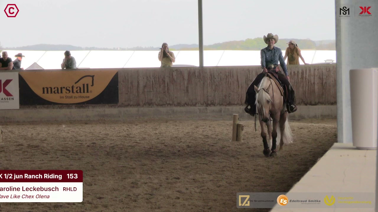 Clip von Caroline Leckebusch, StartNr 153
