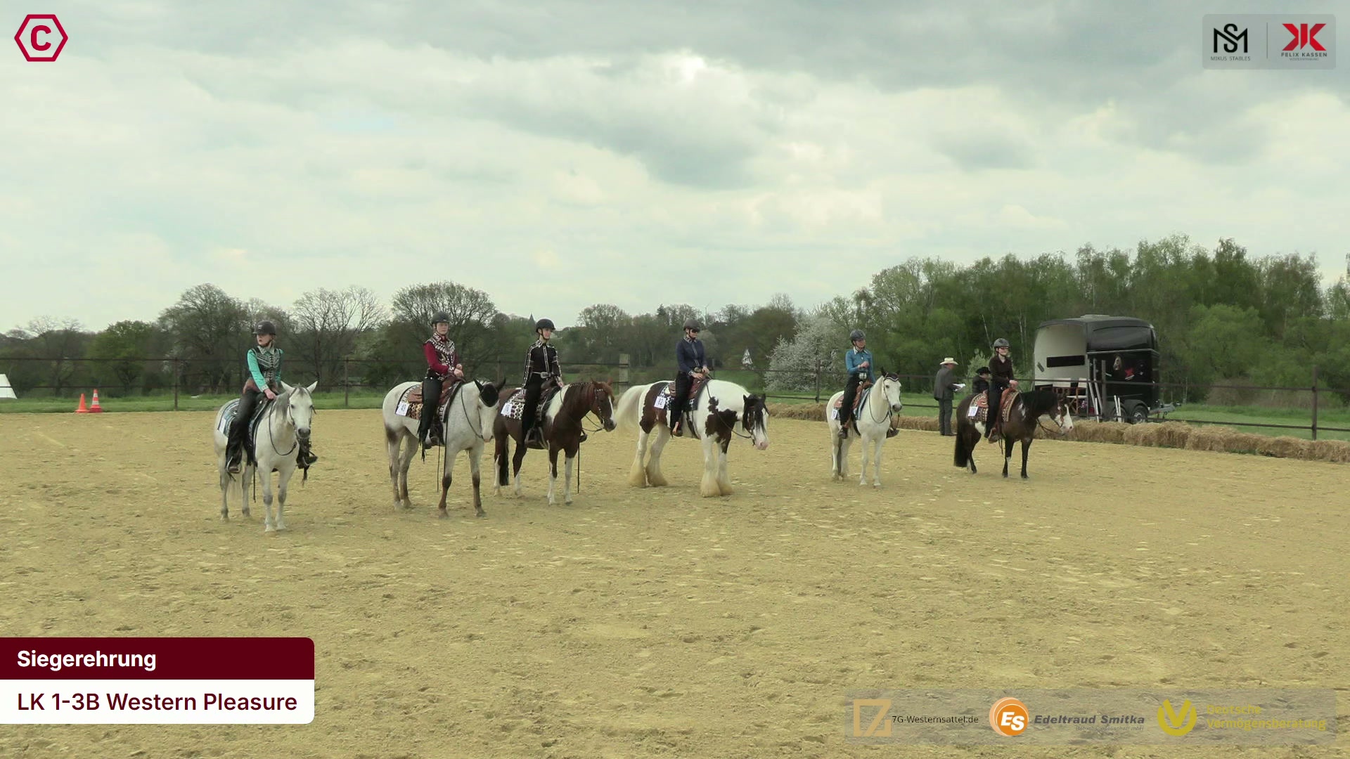 Siegerehrungs-Clip LK 1-3B Western Pleasure