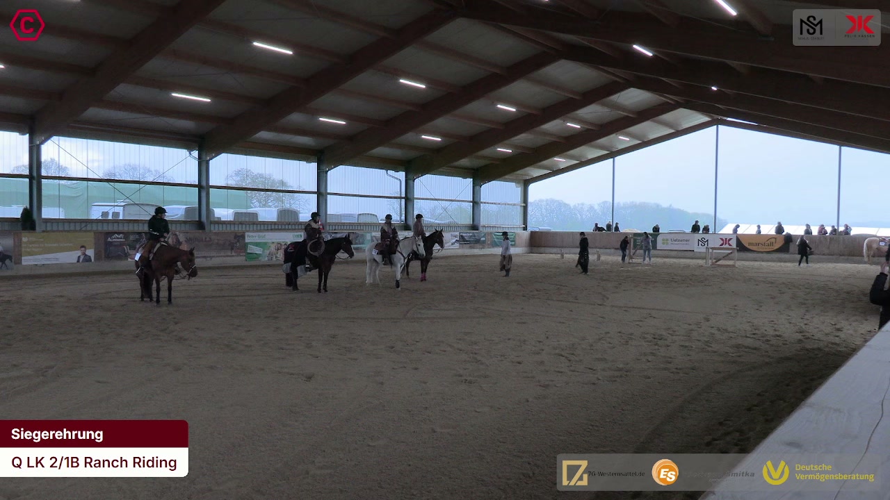 Siegerehrungs-Clip Q LK 2/1B Ranch Riding