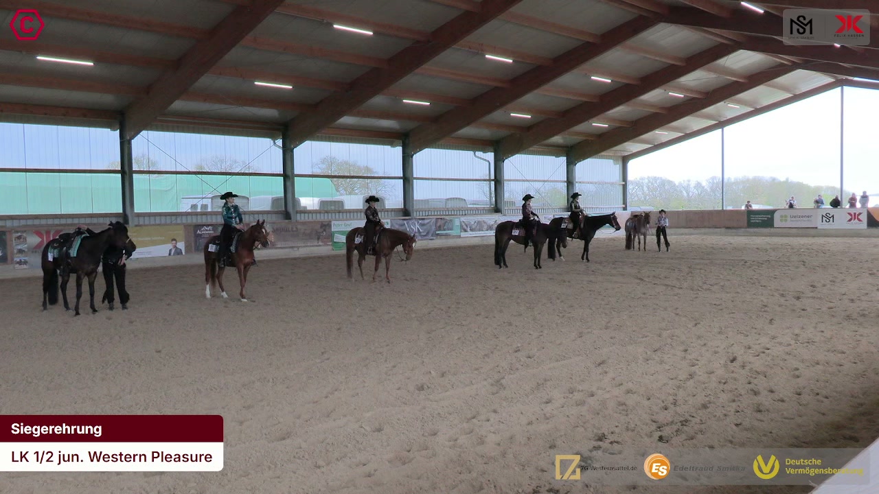 Siegerehrungs-Clip LK 1/2 jun. Western Pleasure