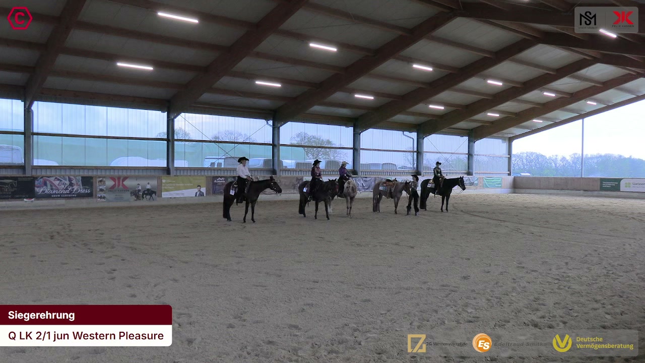 Siegerehrungs-Clip Q LK 2/1 jun Western Pleasure