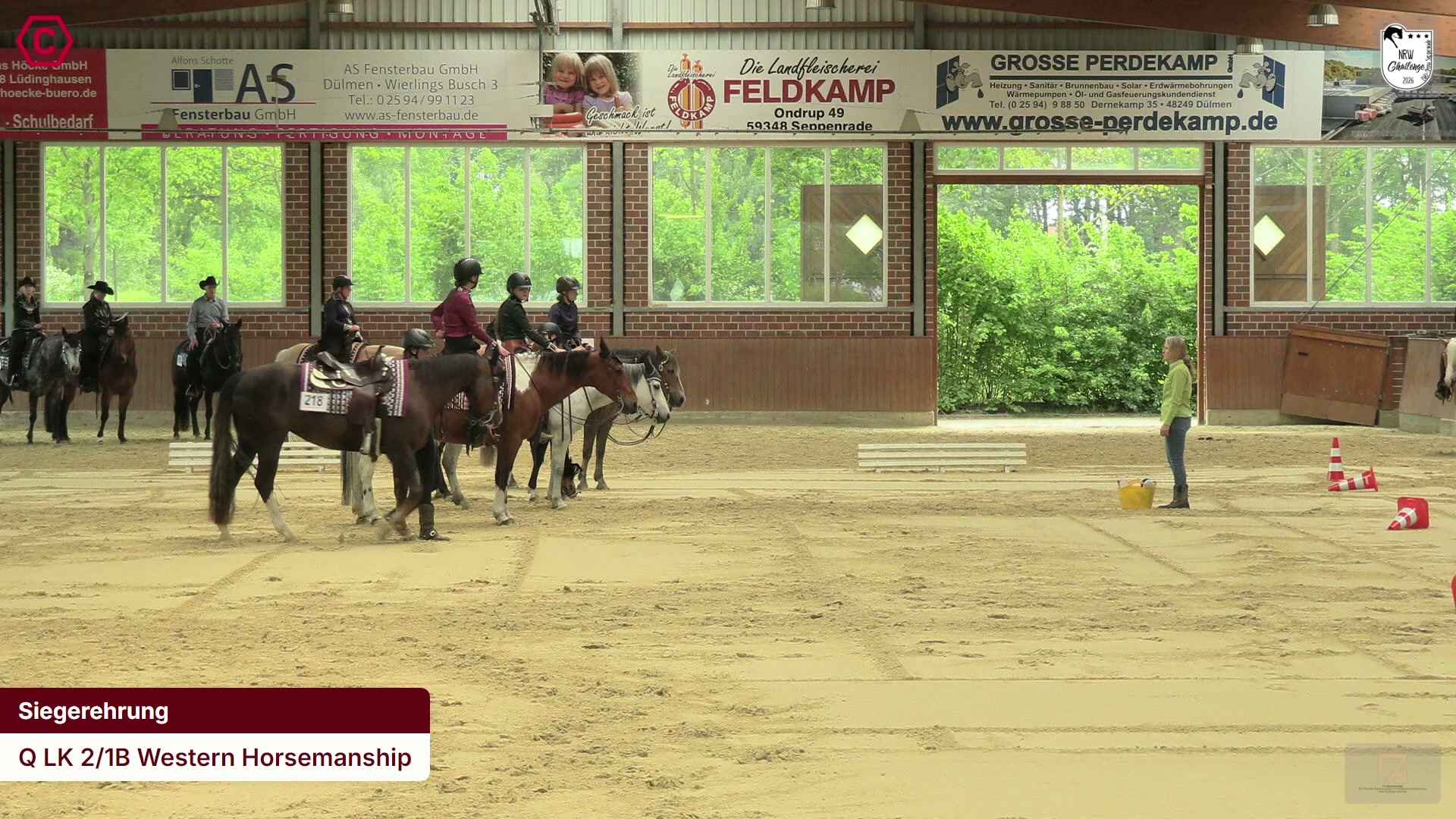 Siegerehrungs-Clip Q LK 2/1B Western Horsemanship
