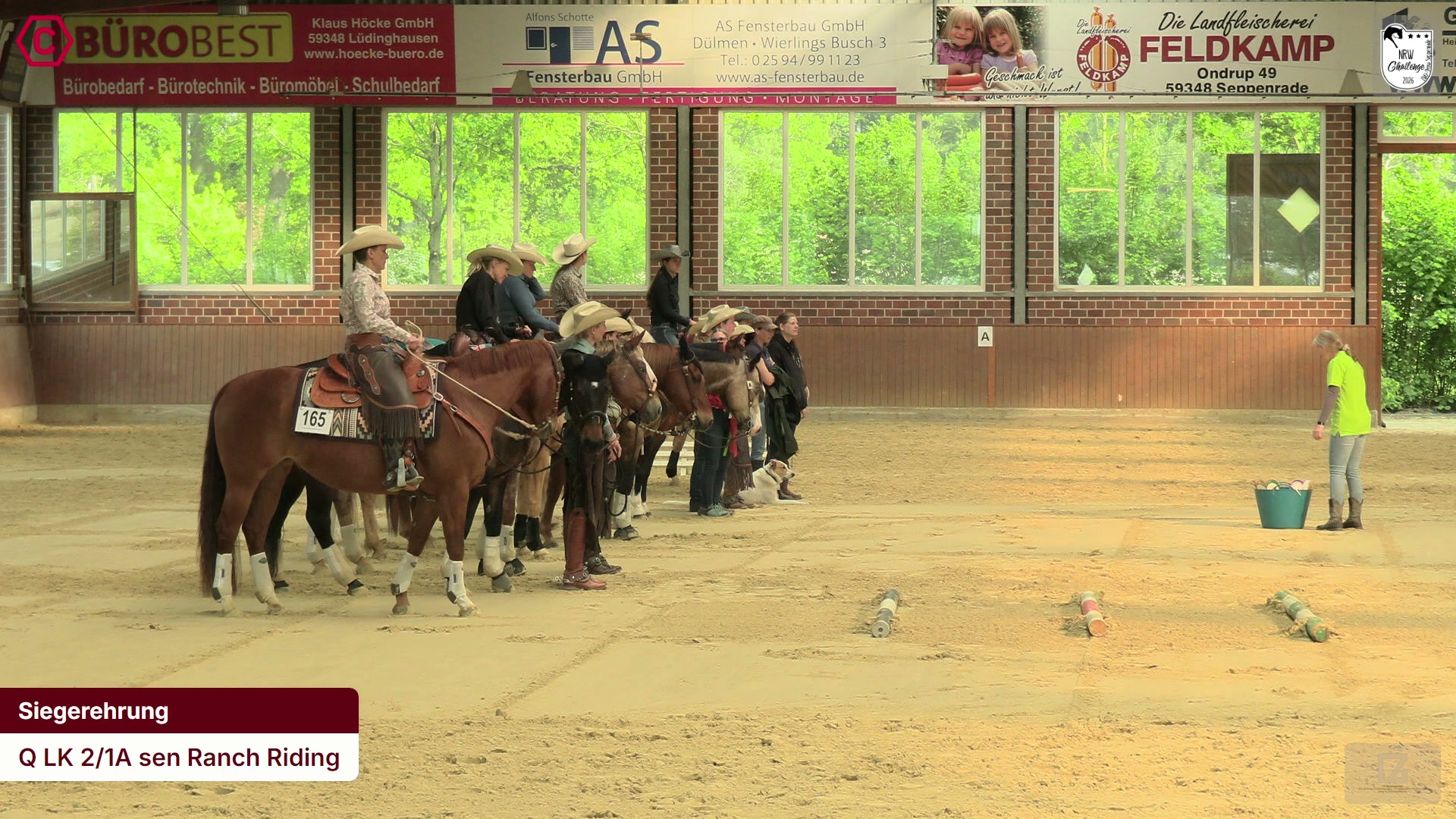 Siegerehrungs-Clip Q LK 2/1A sen Ranch Riding