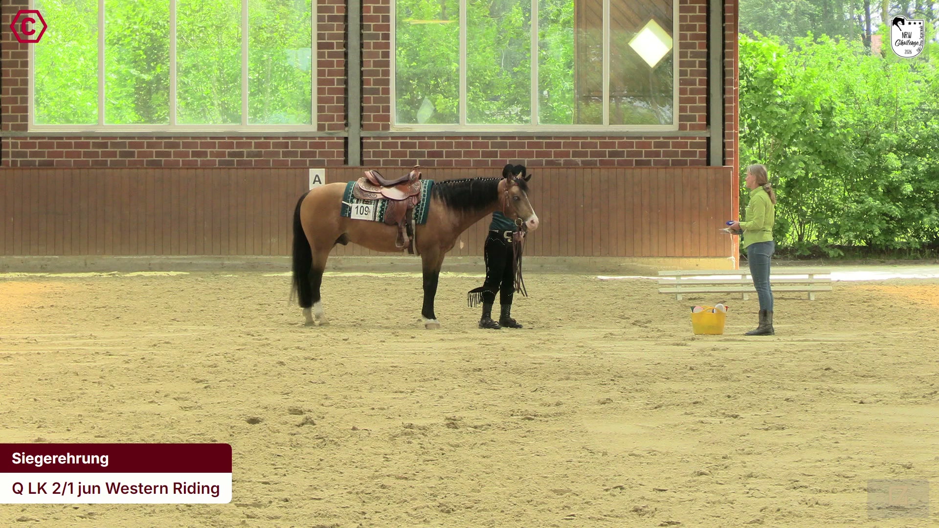 Siegerehrungs-Clip Q LK 2/1  jun Western Riding