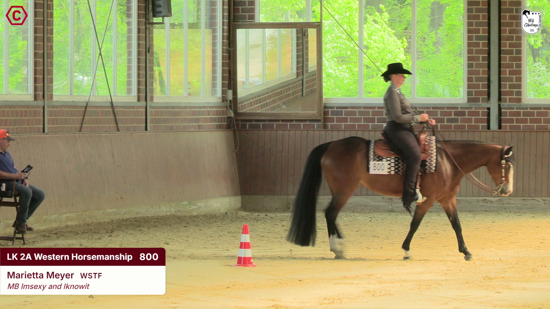 Clip von Marietta Meyer, StartNr 800