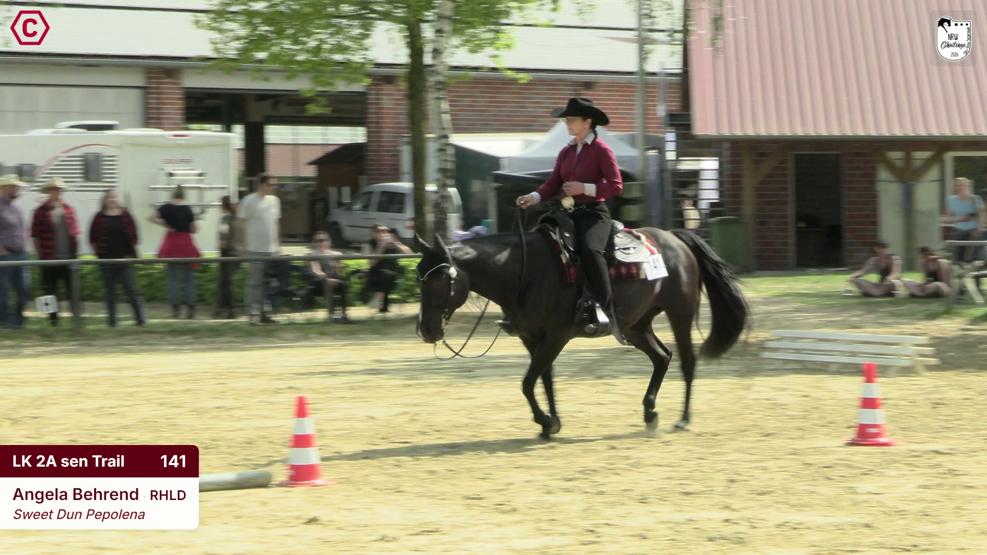 Clip von Angela Behrend, StartNr 141