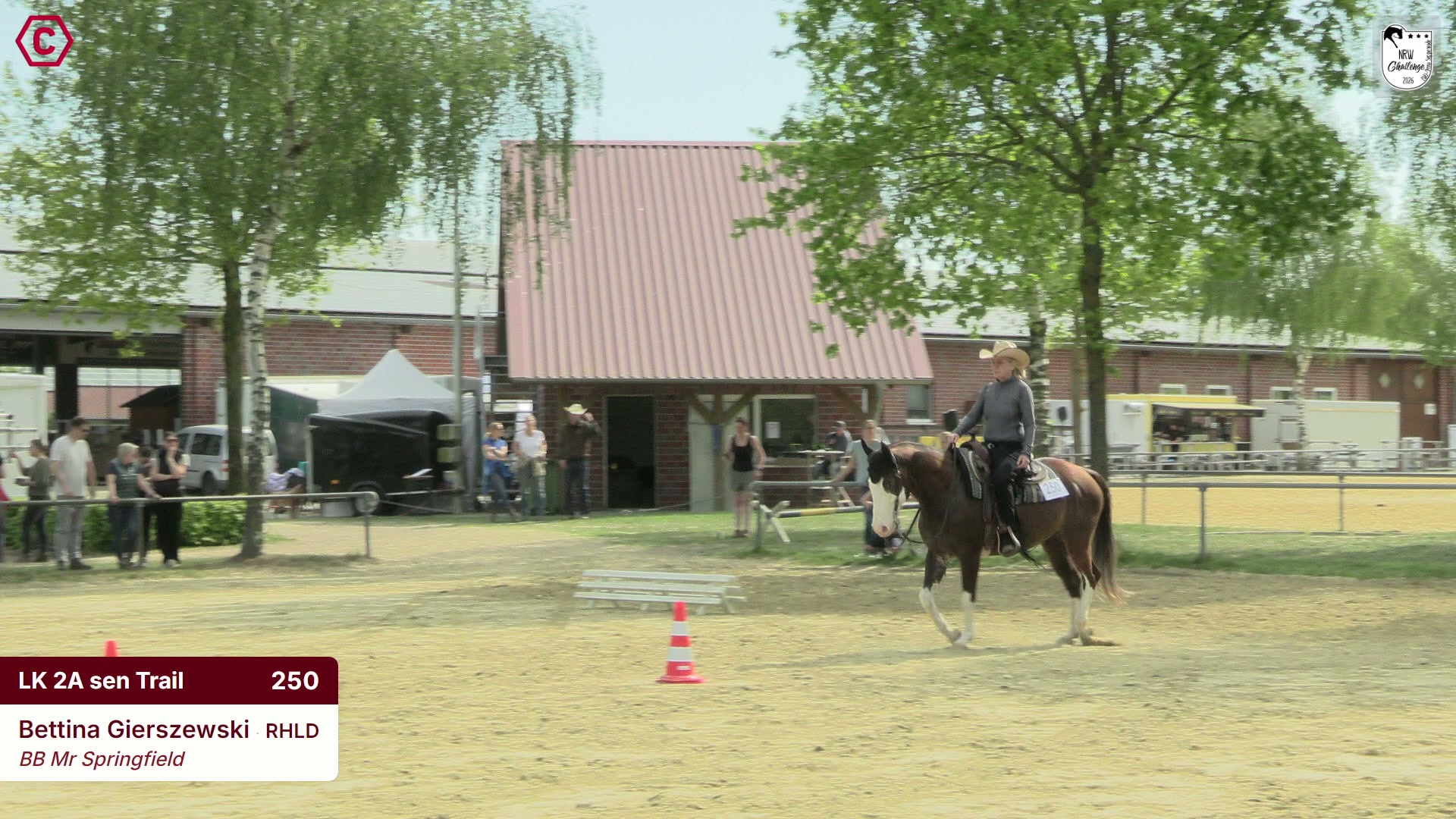 Clip von Bettina Gierszewski, StartNr 250