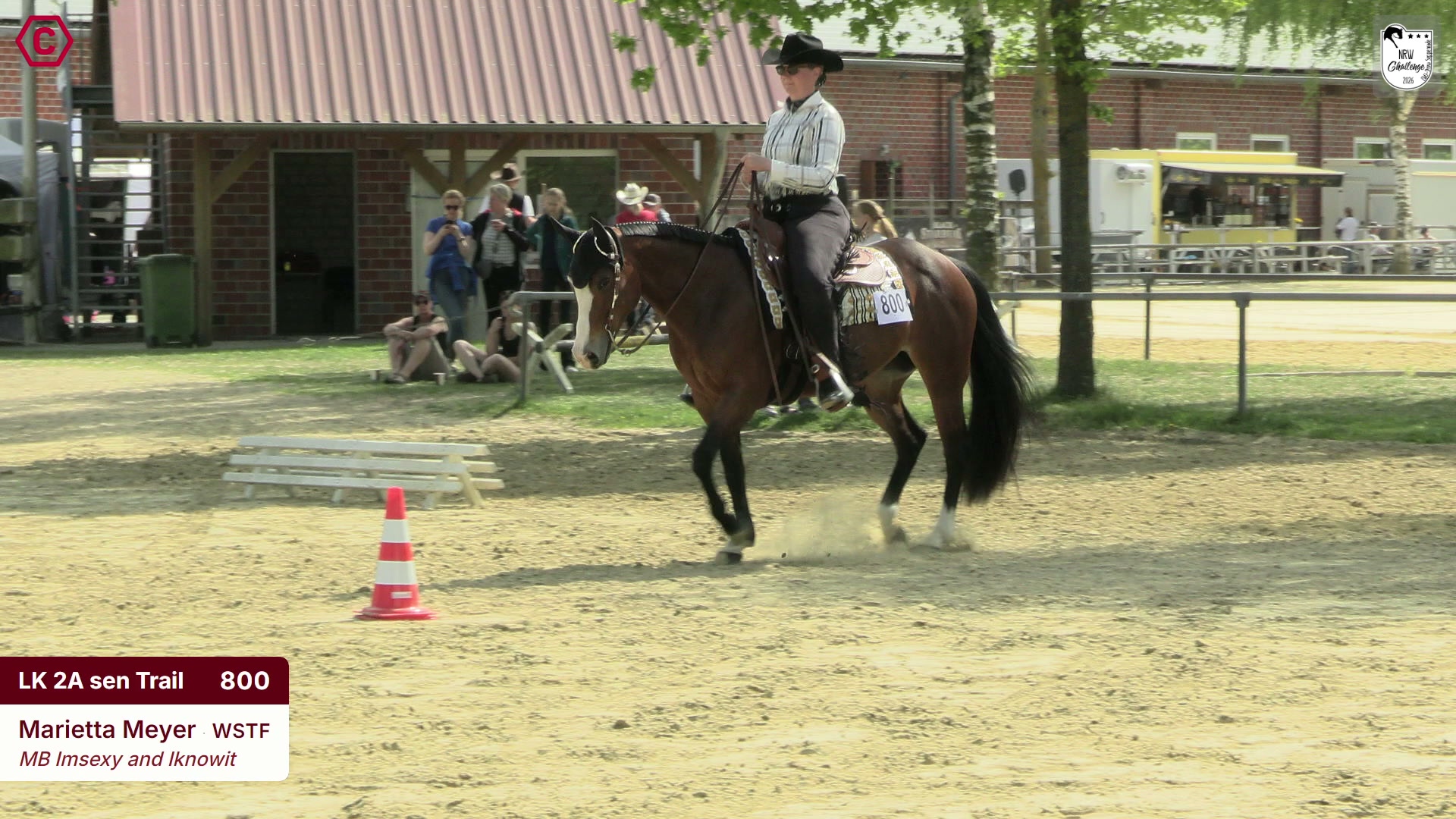 Clip von Marietta Meyer, StartNr 800