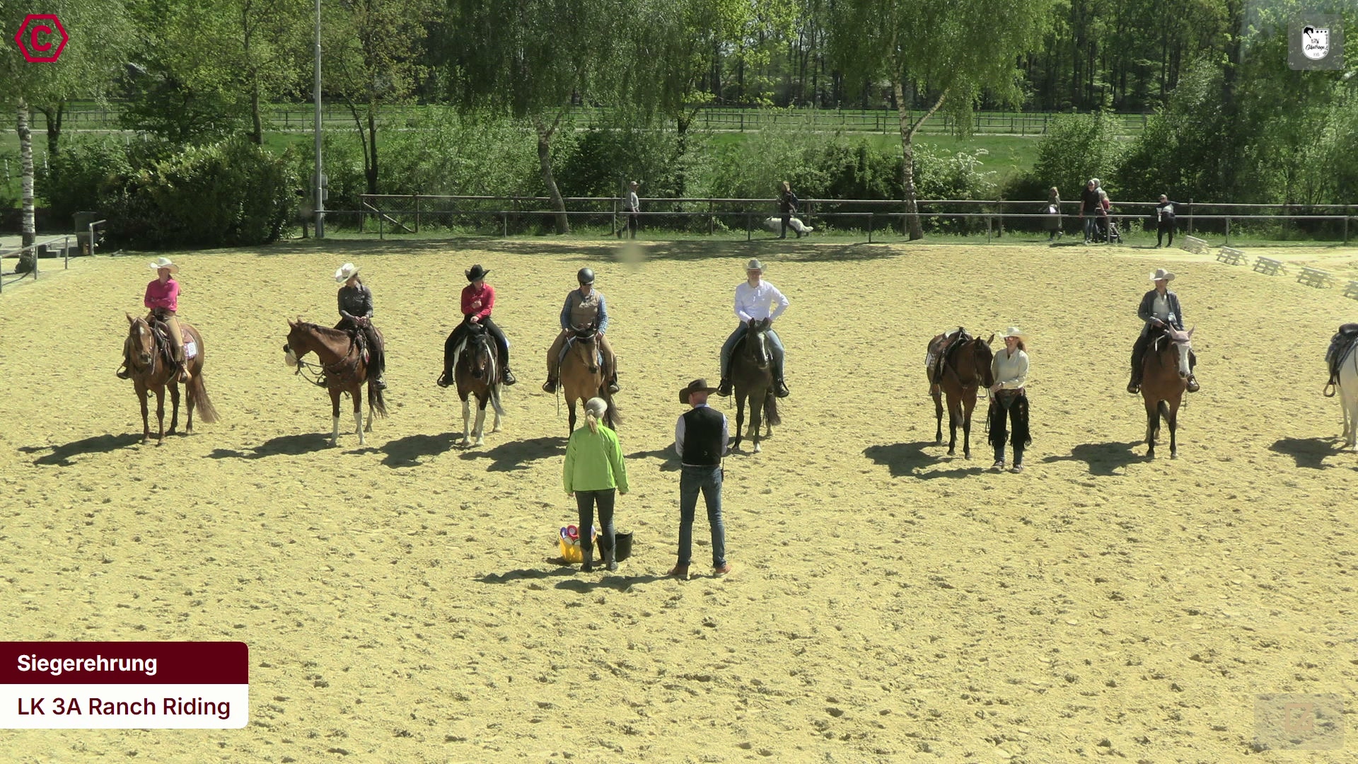 Siegerehrungs-Clip LK 3A Ranch Riding