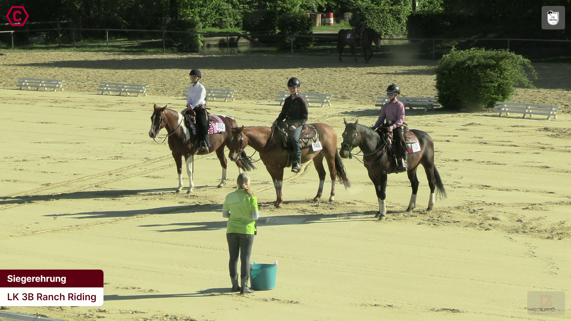 Siegerehrungs-Clip LK 3B Ranch Riding