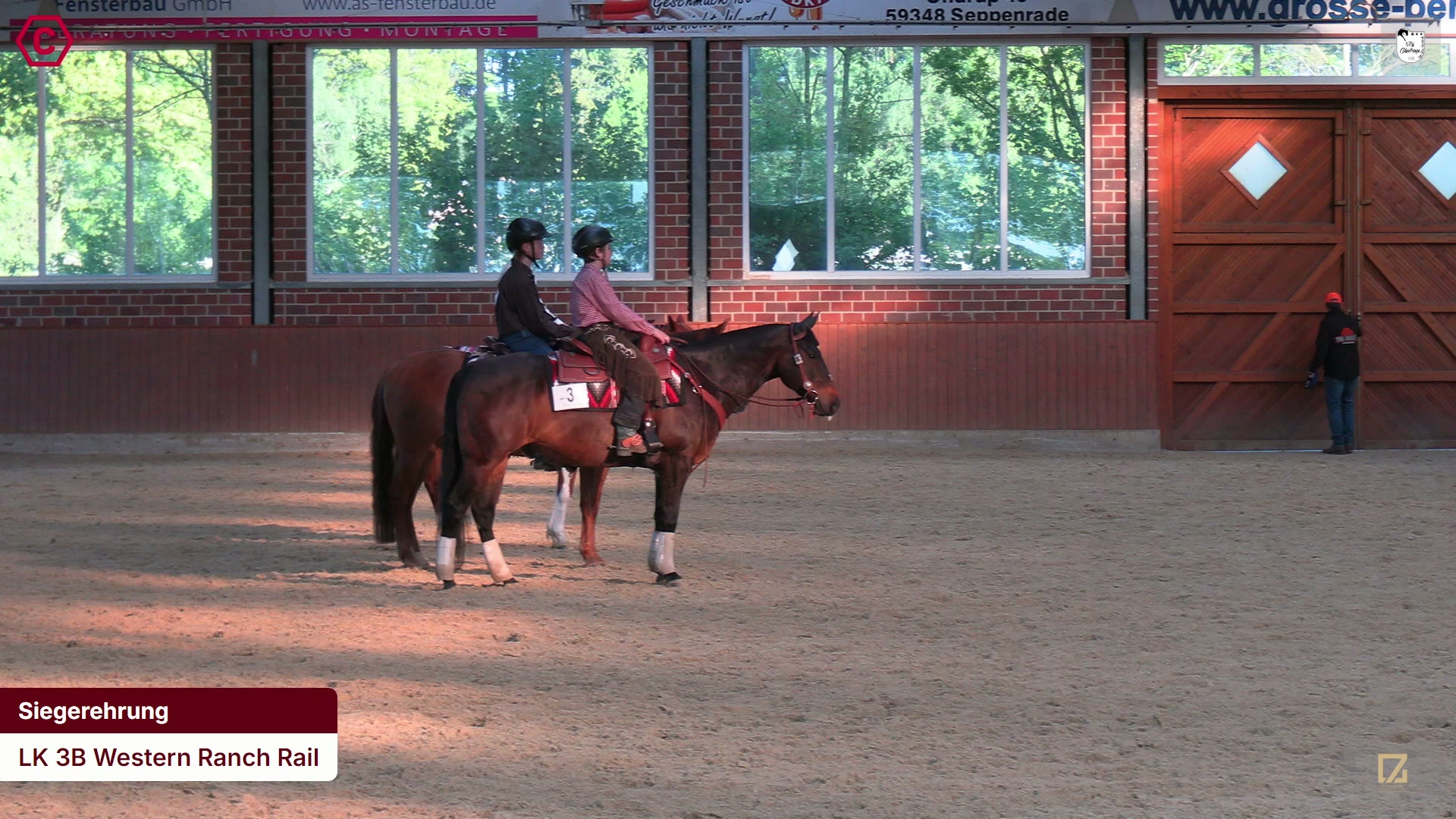 Siegerehrungs-Clip LK 3B Western Ranch Rail