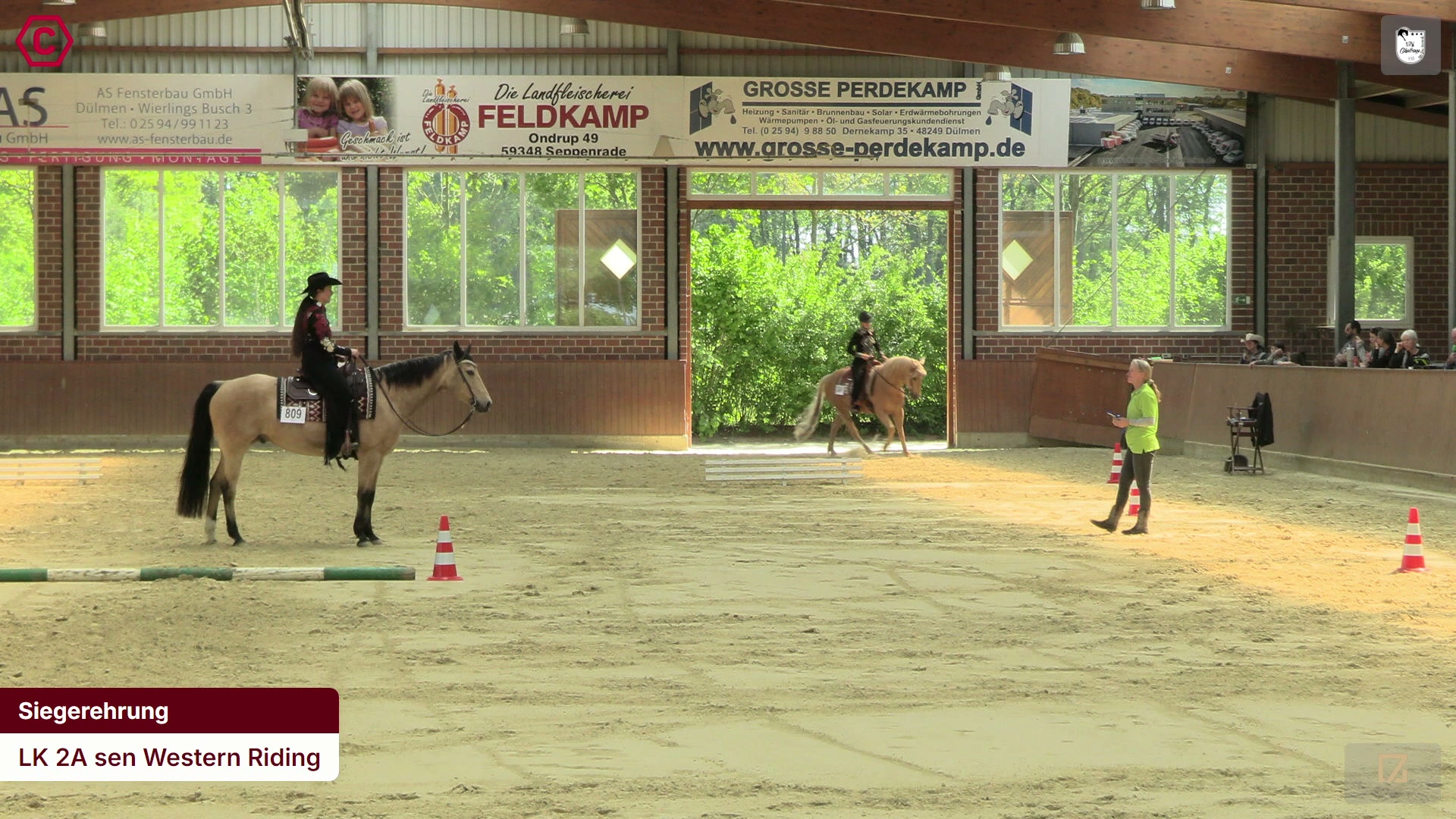 Siegerehrungs-Clip LK 2A sen Western Riding