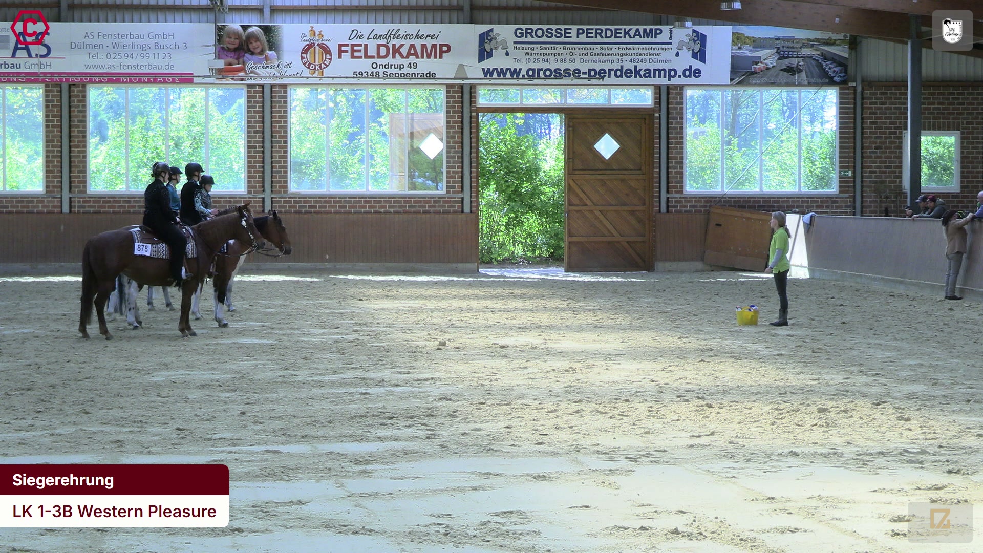Siegerehrungs-Clip LK 1-3B Western Pleasure