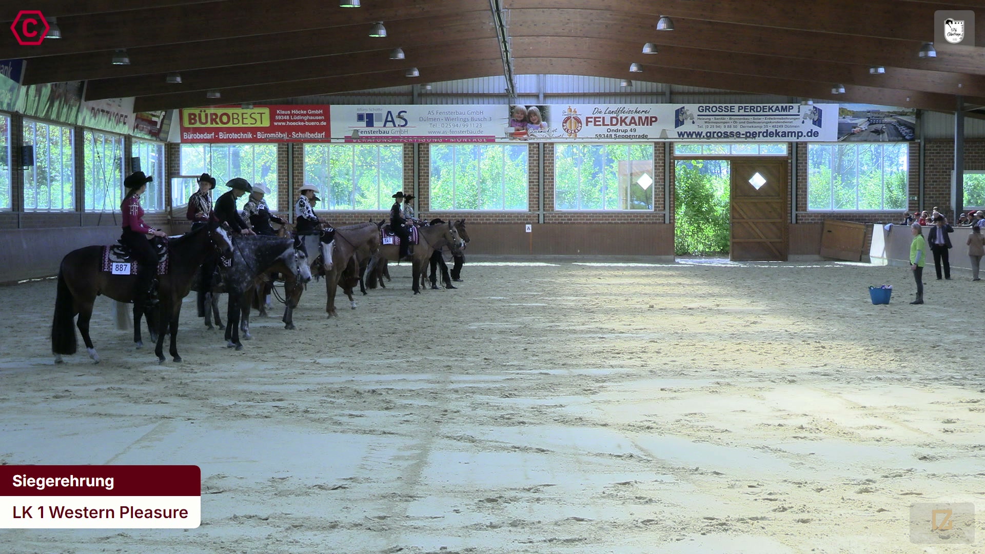Siegerehrungs-Clip LK 1 Western Pleasure