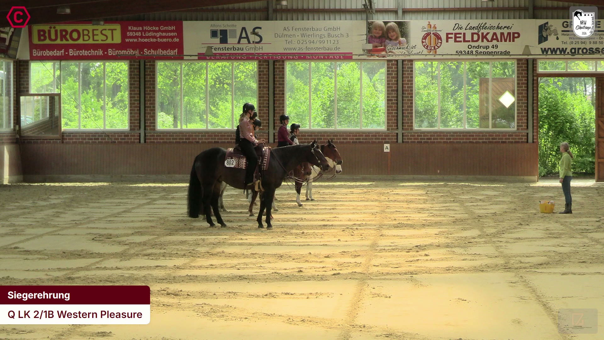 Siegerehrungs-Clip Q LK 2/1B Western Pleasure
