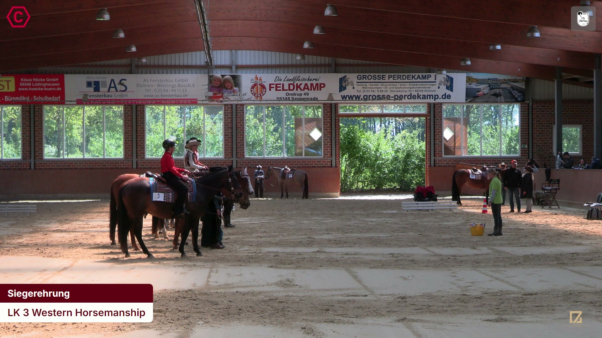 Siegerehrungs-Clip LK 3 Western Horsemanship