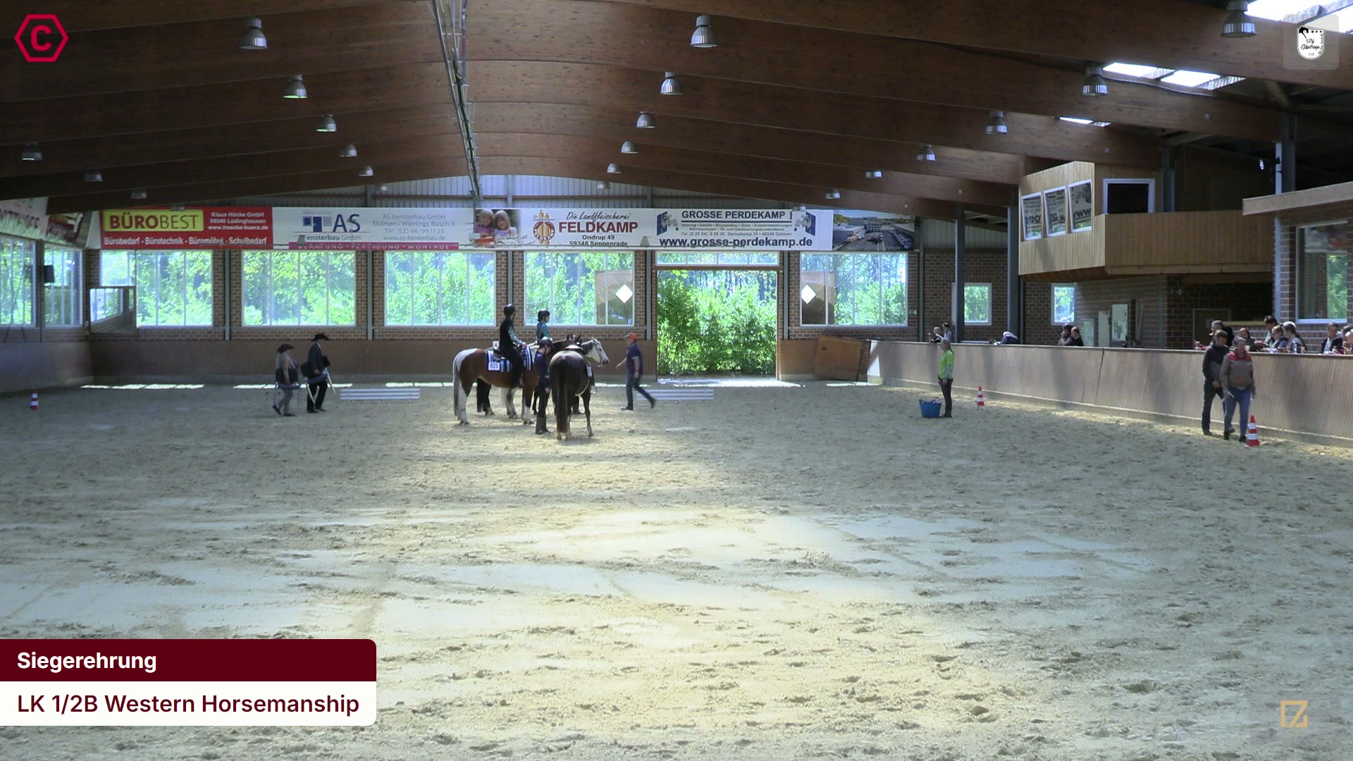 Siegerehrungs-Clip LK 1/2B Western Horsemanship
