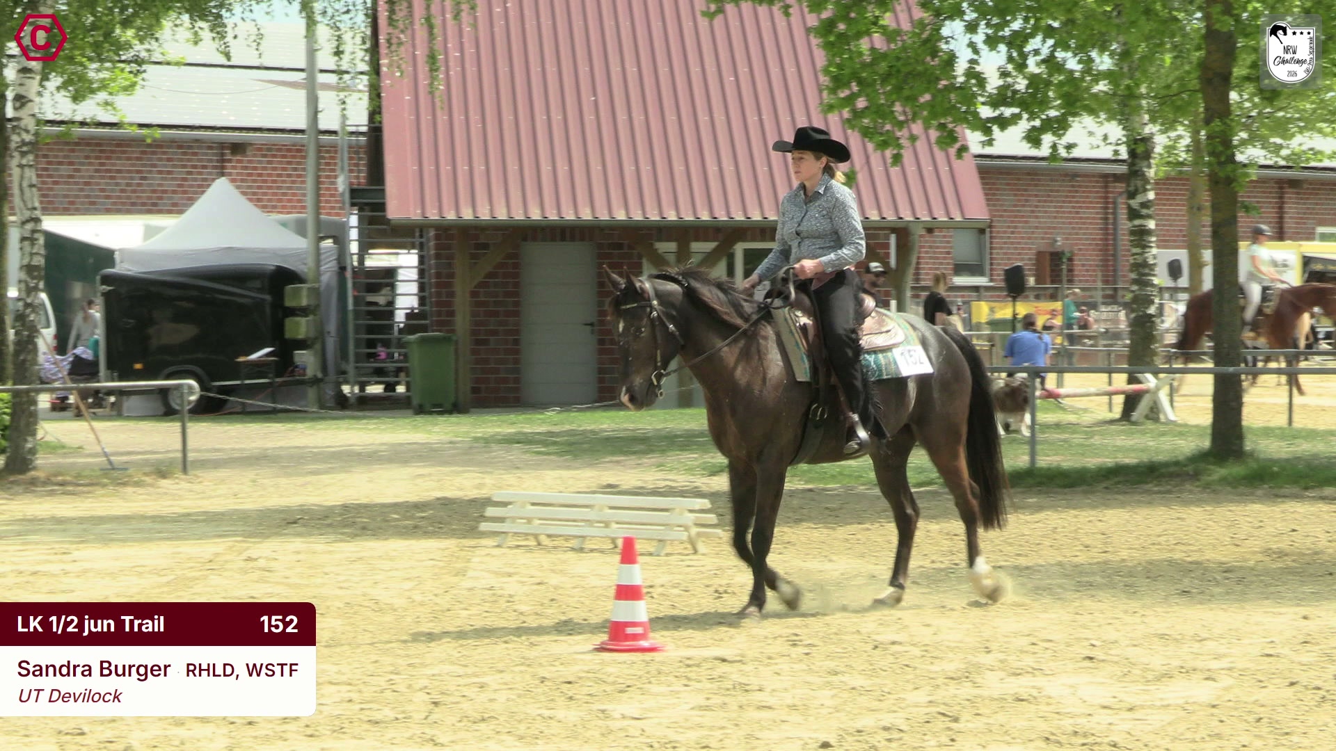 Clip von Sandra Burger, StartNr 152
