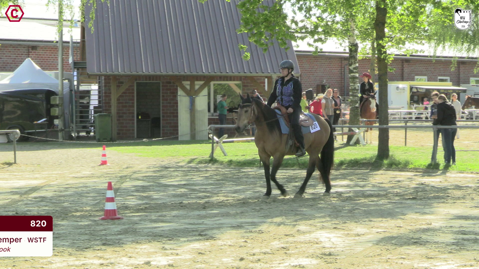 Clip von Sandra Rehkemper, StartNr 820