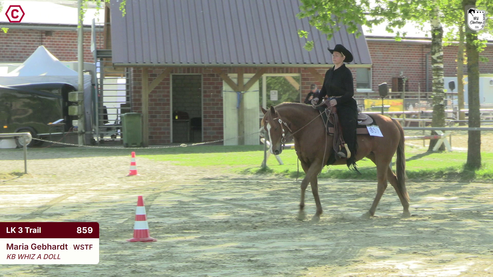 Clip von Maria Gebhardt , StartNr 859